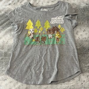 Targets Animal Crossing girls tee shirt size small